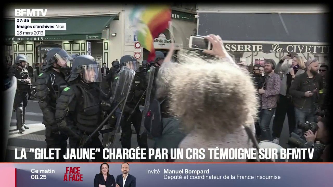 "Je n'ai plus d'odorat et je titube quand je marche": Geneviève, une "Gilet jaune", chargée par des CRS en 2019, témoigne