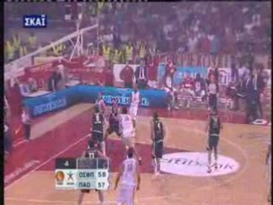Olympiakos-Panathinaikos 4th match Final A1 last minute