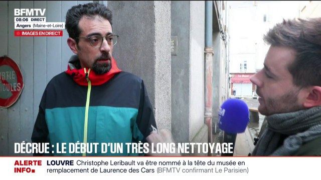 “Un nettoyage complet pour reprendre l’activité au plus vite”: Angers et ses habitants se préparent à la décrue