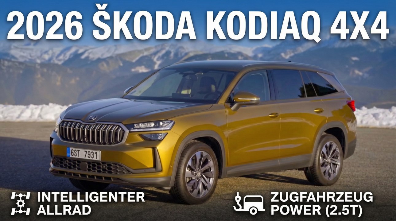 2026 Škoda Kodiaq – Offroad-Modus & Assistenz