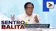 PBBM, iginiit na dapat ramdam ng mga Pilipino ang mga reporma sa bansa; susunod na Pangulo, dapat prayoridad ang mga Pilipino at hindi pulitika ayon kay PBBM | ulat ni Joshua Garcia/Cleizl Pardilla