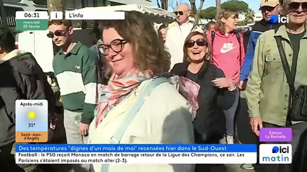 25/02/2026 - ici matin par ici La Rochelle en vidéo