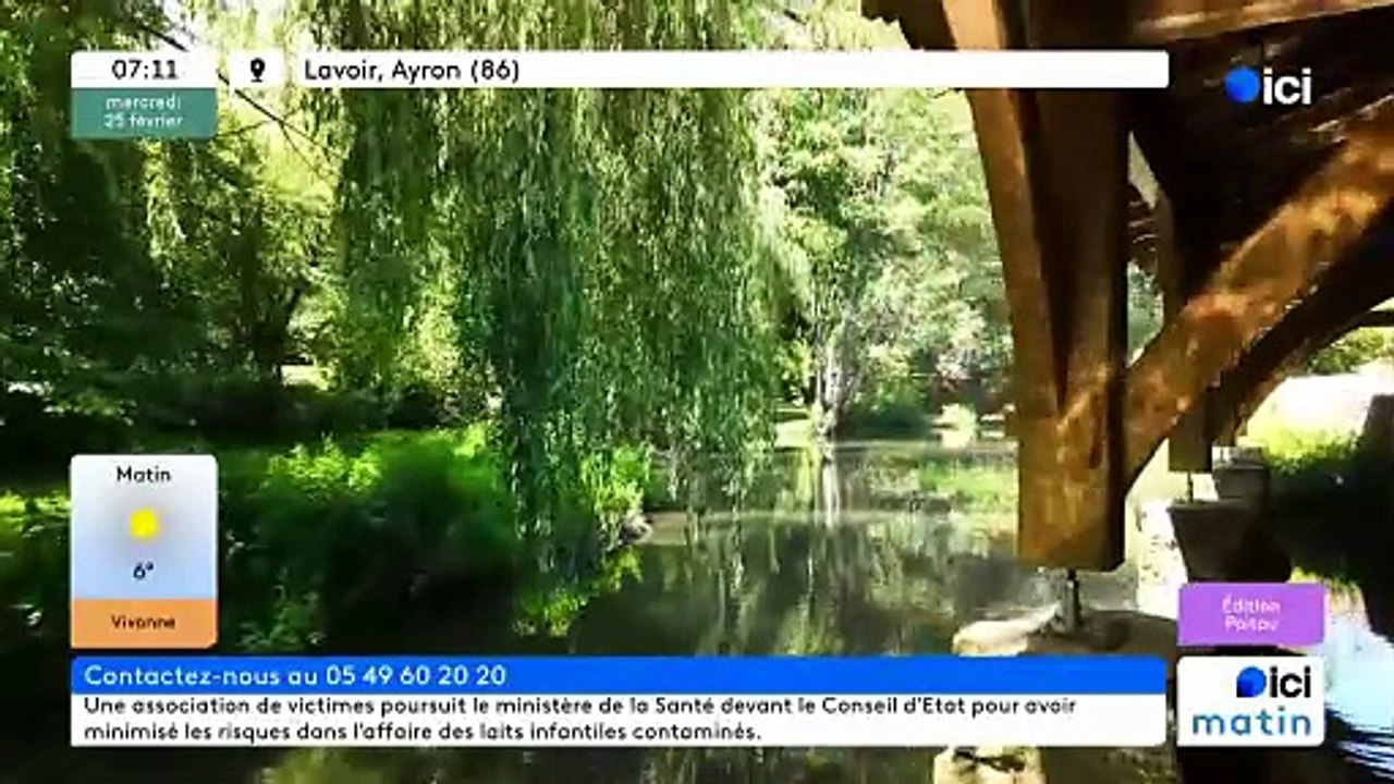 25/02/2026 - ici matin par ici Poitou en vidéo