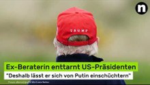 Donald Trump: "Deshalb lässt er sich von Putin einschüchtern" - Ex-Beraterin enttarnt US-Präsidenten