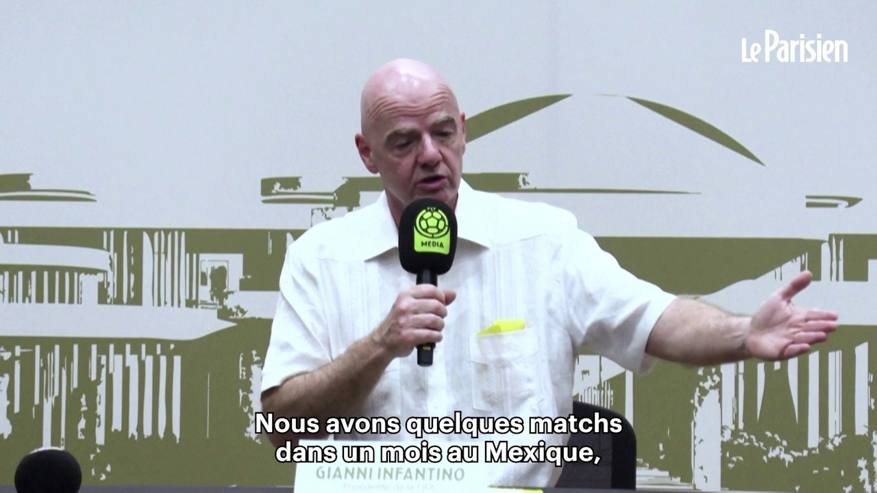 Violences au Mexique : le patron de la Fifa serein pour la Coupe du Monde 2026