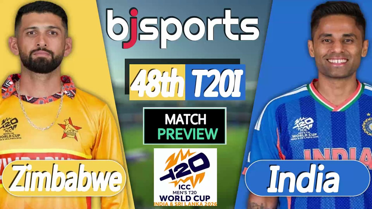 T20 World Cup 2026 | India vs Zimbabwe 48th T20l Match Preview |