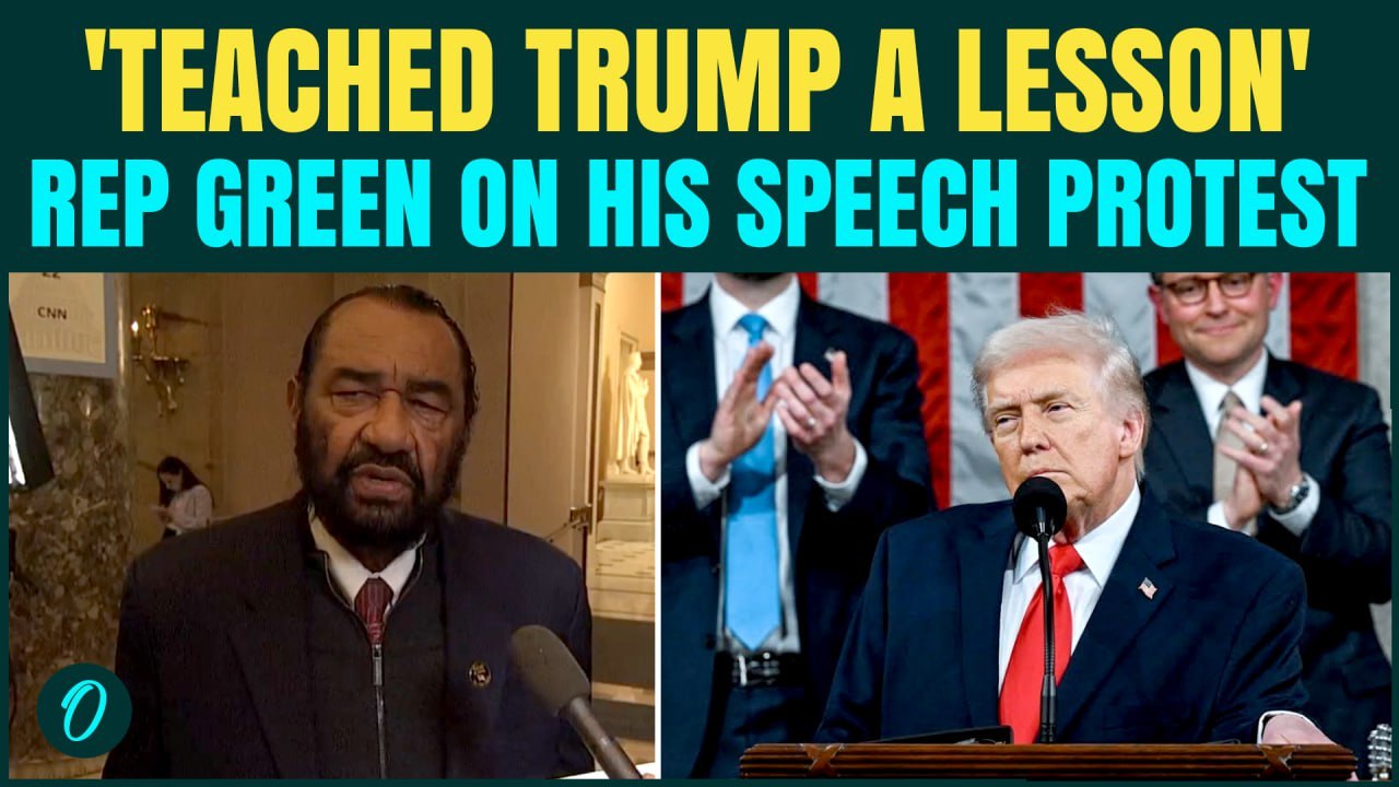 VIDEO: Rep. Al Green EXPLAINS Why He Was KICKED OUT From Trump's State Of The Union Speech 2026