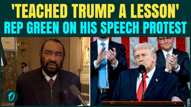 VIDEO: Rep. Al Green EXPLAINS Why He Was KICKED OUT From Trump's State Of The Union Speech 2026