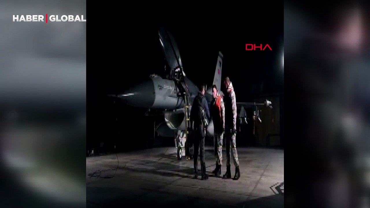 Hava Pilot Binbaşı İbrahim Bolat'tan geriye bu görüntüler kaldı: "Göklerdeki istikbalimiz için buradayız"