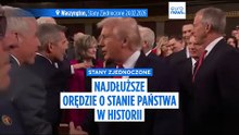 Trump broni ograniczeń imigracyjnych i ceł w najdłuższym w historii orędziu o stanie państwa
