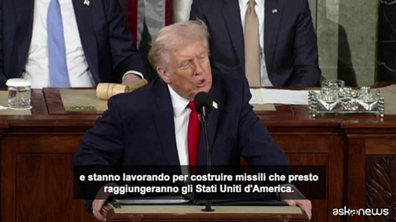 Trump accusa Teheran: sta sviluppando missili per colpire l'America