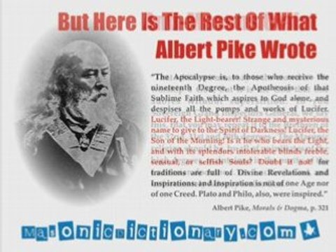 (Freemasonry) What did Albert Pike Really Say