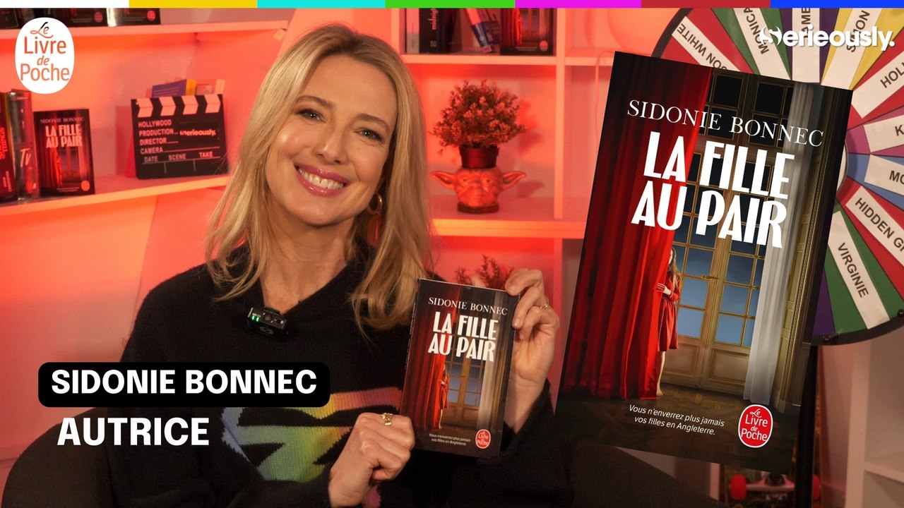 SIDONIE BONNEC nous parle de son roman "La fille au pair", à travers ses personnages et ses lieux