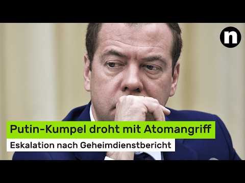 Dmitri Medwedew: Eskalation nach Geheimdienstbericht - Putin-Kumpel droht mit Atomangriff