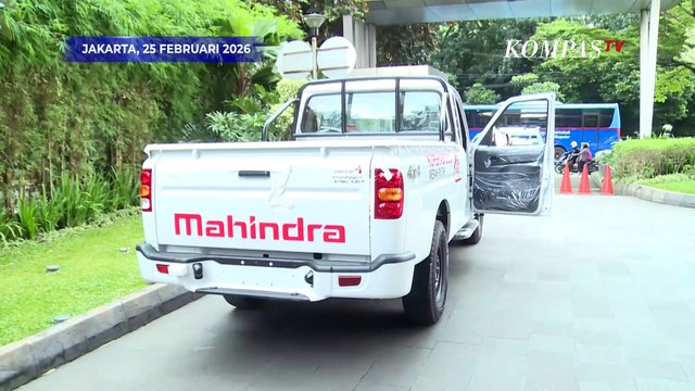 Tiba! Penampakan Mobil Pikap India untuk Koperasi Desa Merah Putih