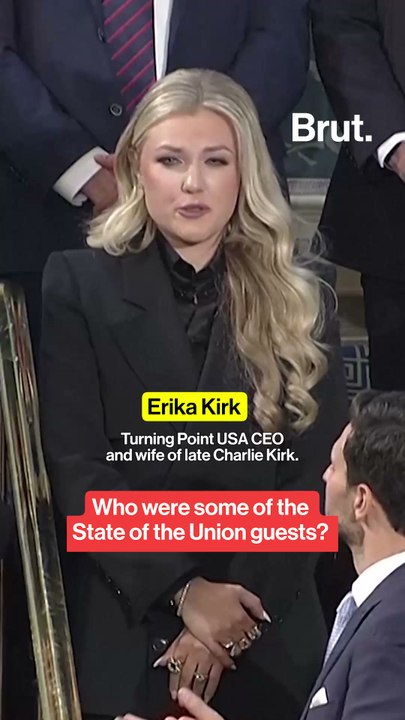 Who were some of the guests at Trump's State of the Union?