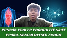 Puncak Waktu Produktif Saat Puasa