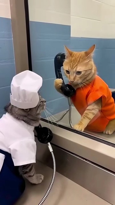 This cat needs a good lawyer