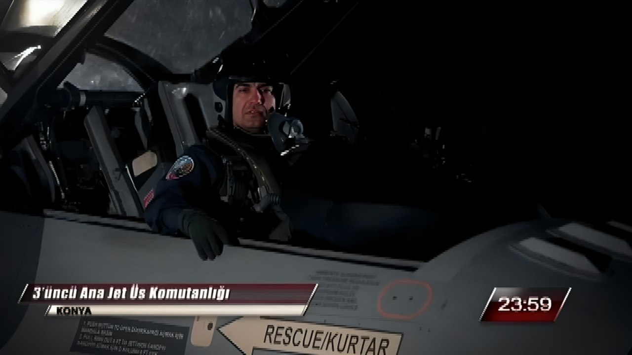 Balıkesir'de düşen F-16'da şehit olan Binbaşı Bolat'tan geriye bu görüntüler kaldı…