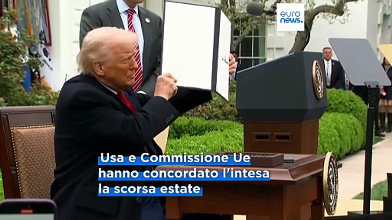 Accordo commerciale Ue-Usa in stallo per incertezza giuridica, dice l'eurodeputato Andrews a Euronews