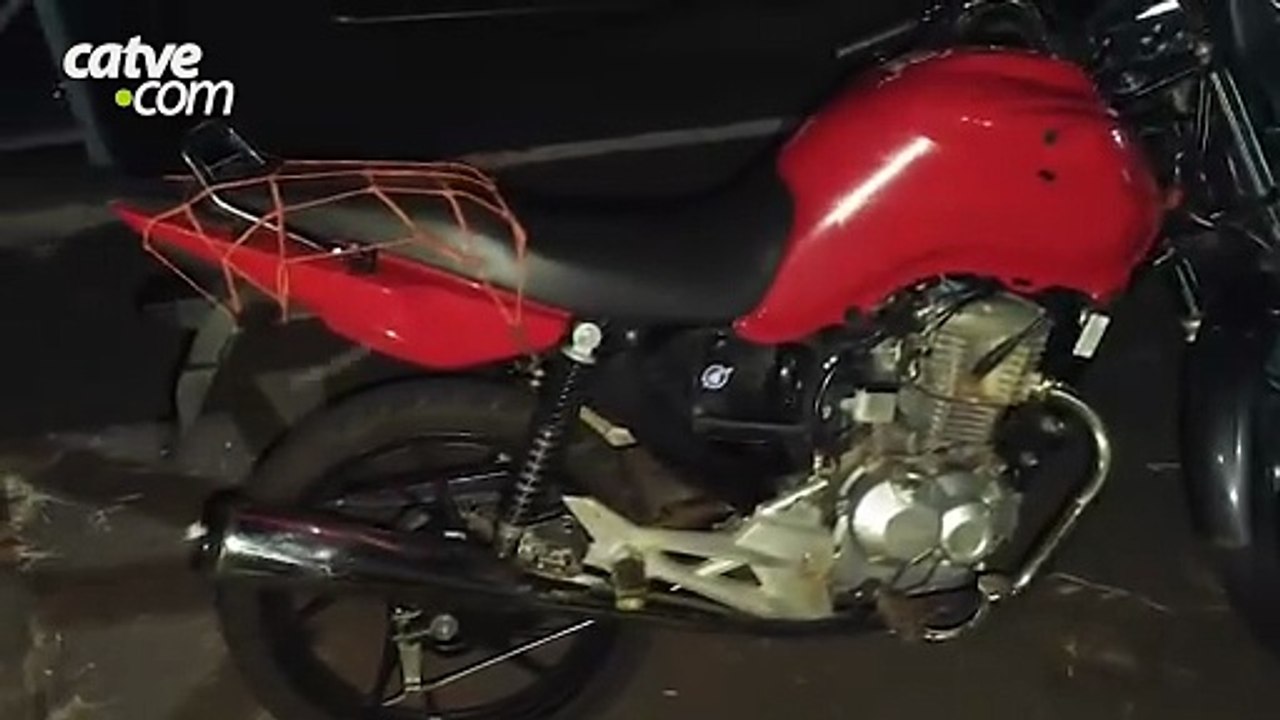 Motociclista sem CNH e sem placa é abordado em Toledo
