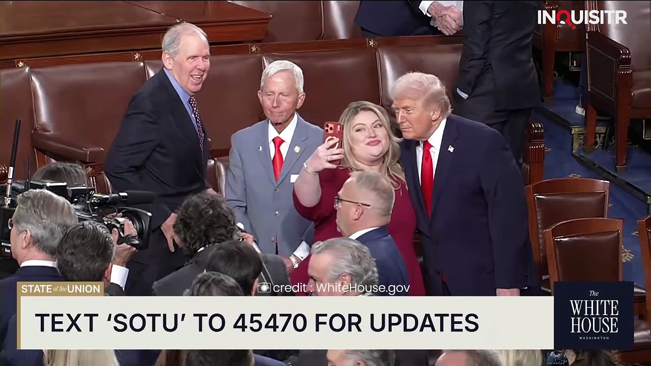 Trump Draws Attention for Slurred Words and Discolored Hand in State of the Union Speech