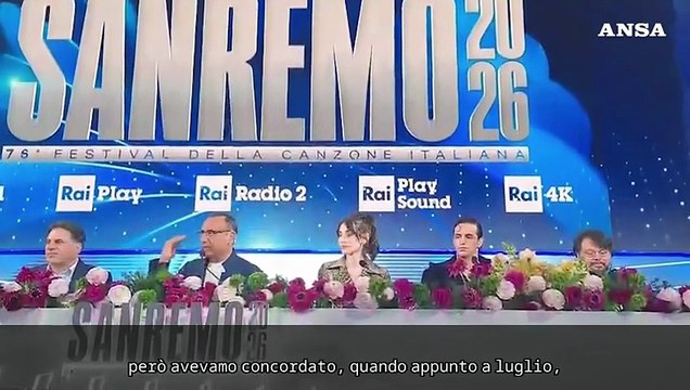 Sanremo, Conti: Stasera l'omaggio di Achille Lauro alle vittime di Crans-Montana