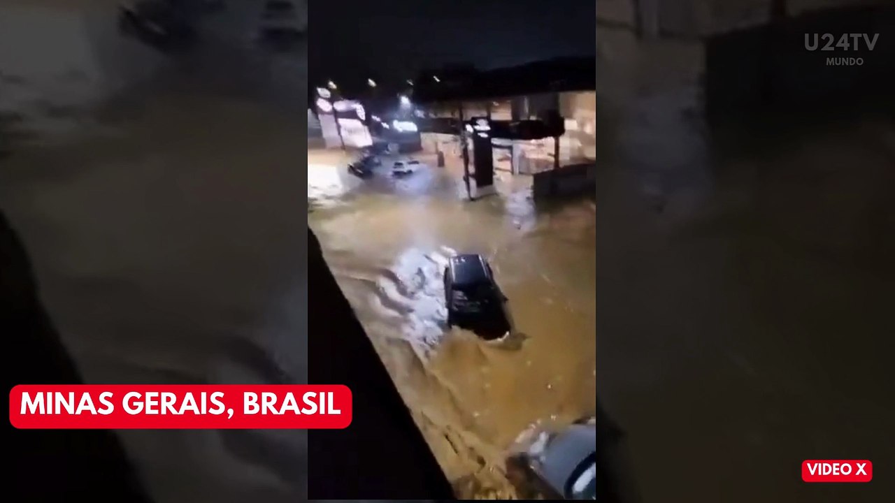Lluvias históricas en el sureste de Brasil