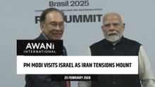 PM Modi visits Israel as Iran tensions mount