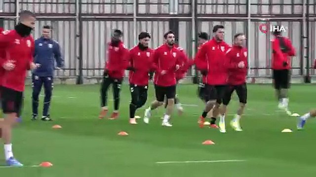 Samsunspor, Shkendija maçı hazırlıklarını tamamladı | Ajansspor | IHA