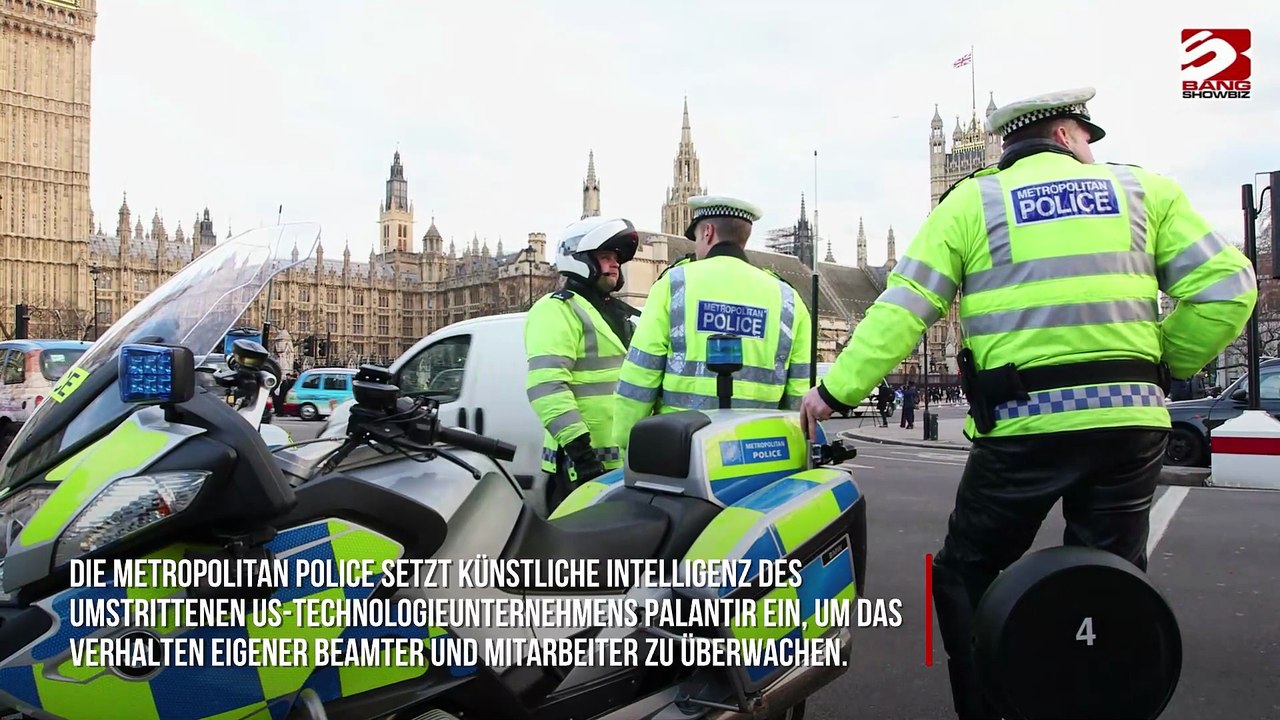Polizei nutzt KI, um Verhalten von Mitarbeitern zu überwachen