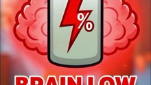 Brain at 1% 🔋😂 #funny #cartoon