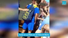 Furor en La Plata por el Fideo Di María