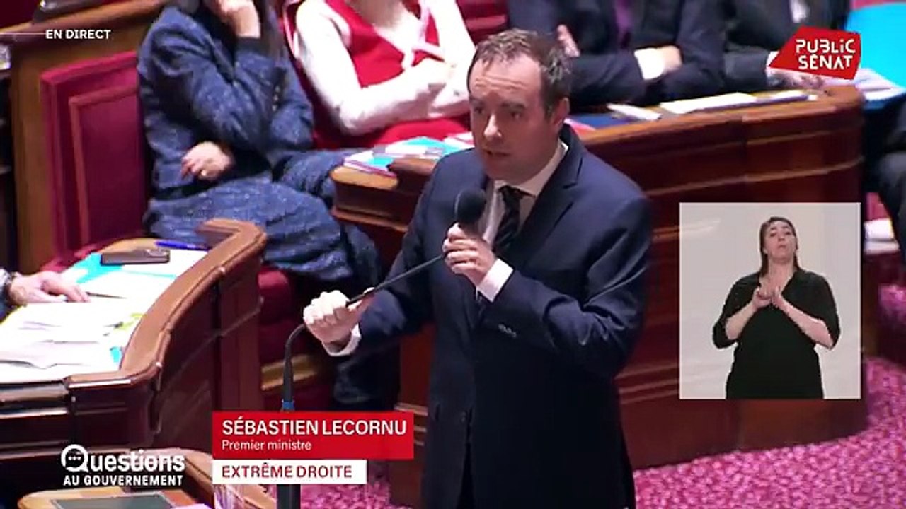 Interpellé au Sénat sur la dissolution des groupes d'extrême droite , le Premier ministre Sébastien Lecornu annonce avoir "demandé à la présidente du groupe LFI de faire le ménage dans ses rangs"
