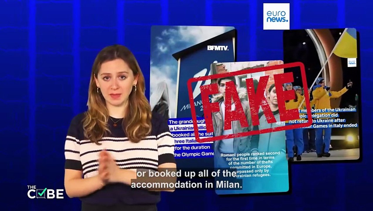 Fake Euronews videos used in large Milan Cortina Olympics disinformation campaign