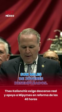 🏛️ El diputado federal Theo Kalionchiz de la Fuente presentó reservas clave a la reforma de las 40 horas. El legislador propuso que los trabajadores mexicanos gocen de dos días de descanso efectivos a la semana.