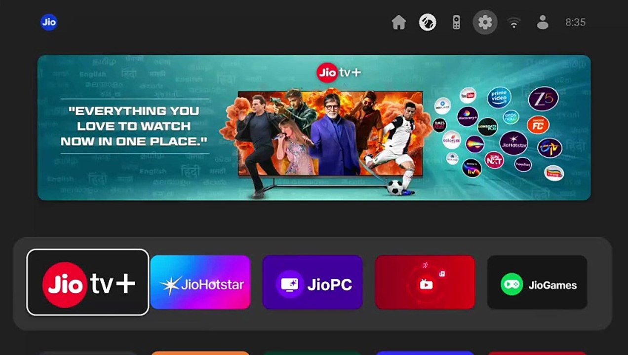 Jio Live Tv +