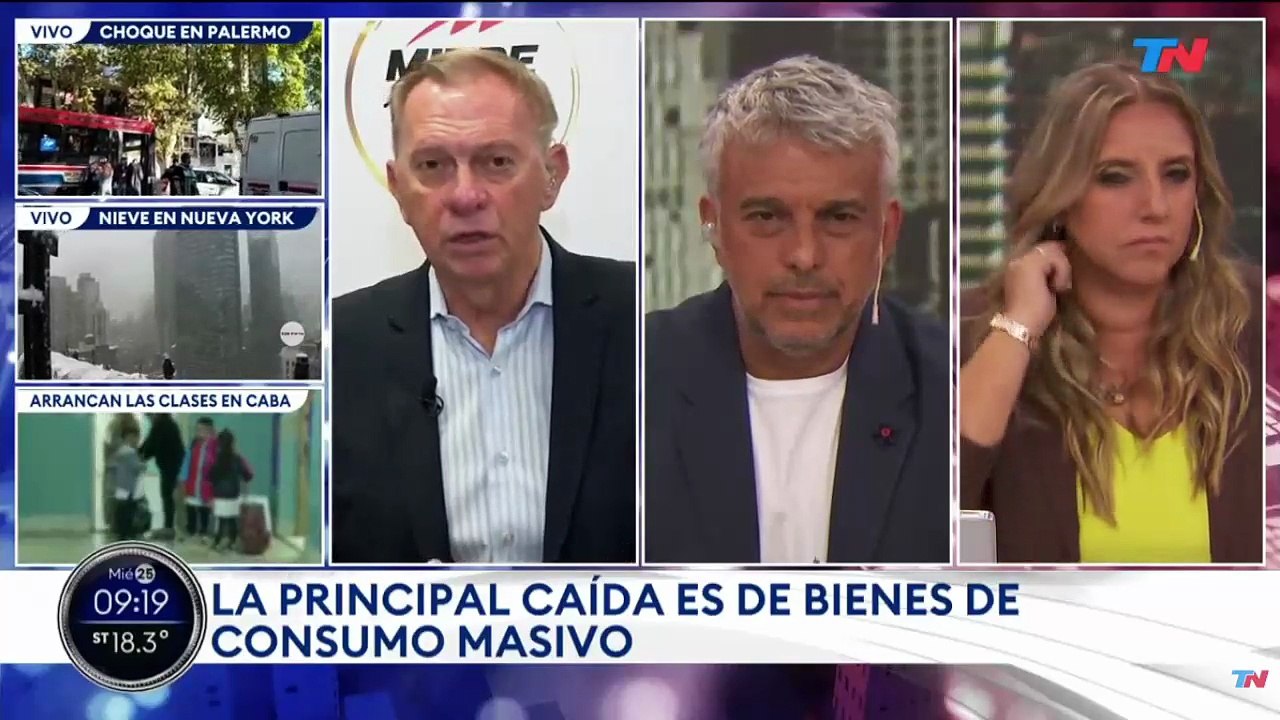 Marcelo Bonelli apuntó contra la gestión macroeconómica de Javier Milei