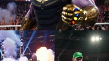 thanos vs jon sinna fight wwe