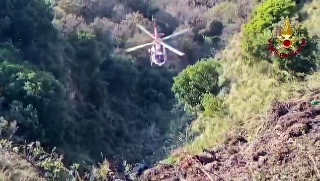 Catanzaro, camion precipita in una scarpata: morto il conducente