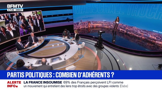 LES ÉCLAIREURS - Combien d'adhérents comptent les partis politiques en France?