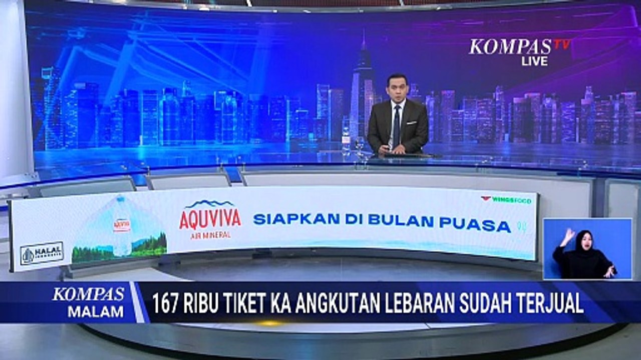 Tiket Kereta Api Mudik dari Bandung Diserbu, 167 Ribu Ludes Terjual | KOMPAS MALAM