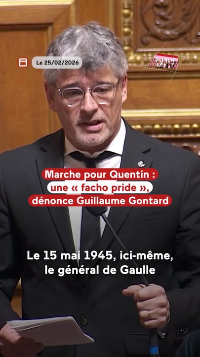 Marche pour Quentin : Guillaume Gontard dénonce une "facho pride"