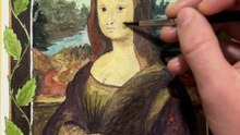 Peindre la Joconde à l'aquarelle