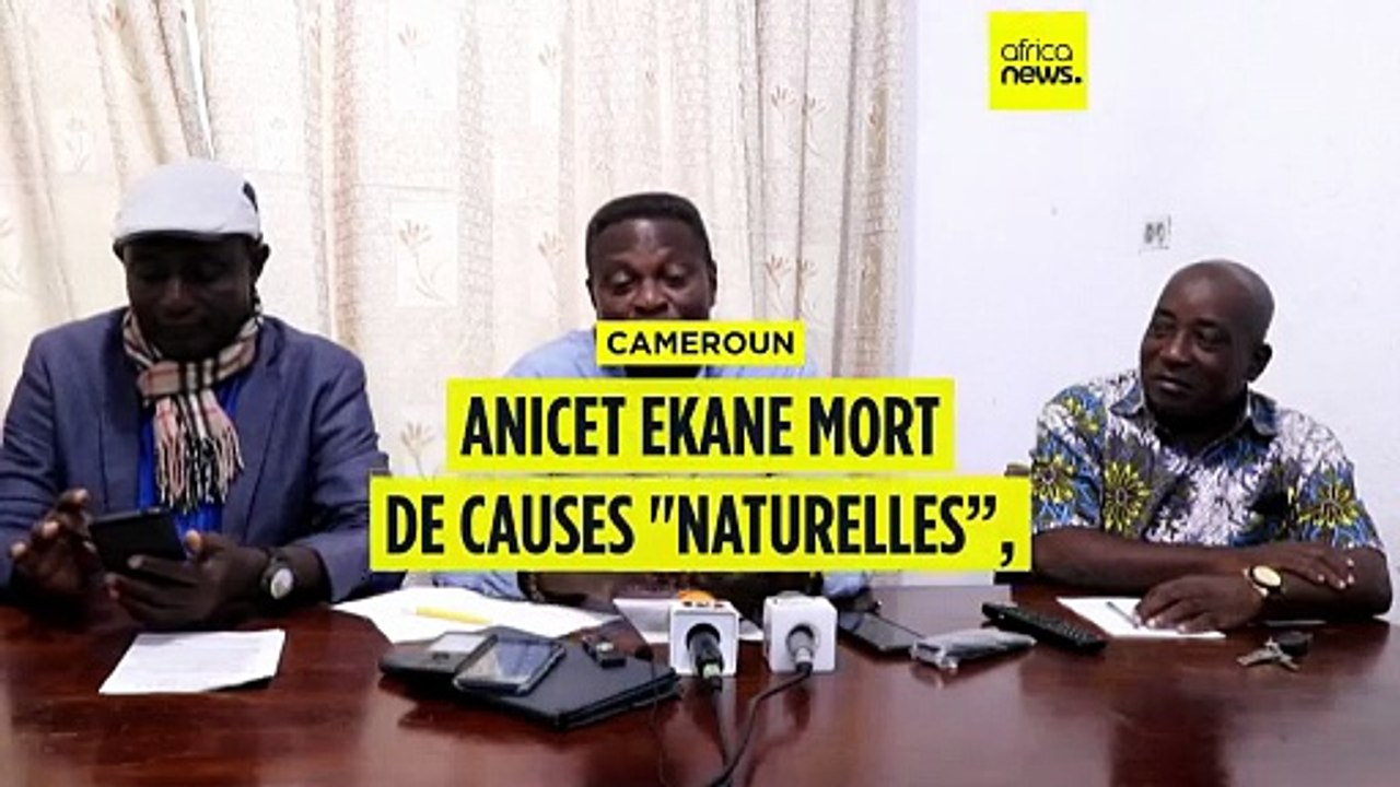 Cameroun : Anicet Ekane mort de "causes naturelles”, selon les autorités