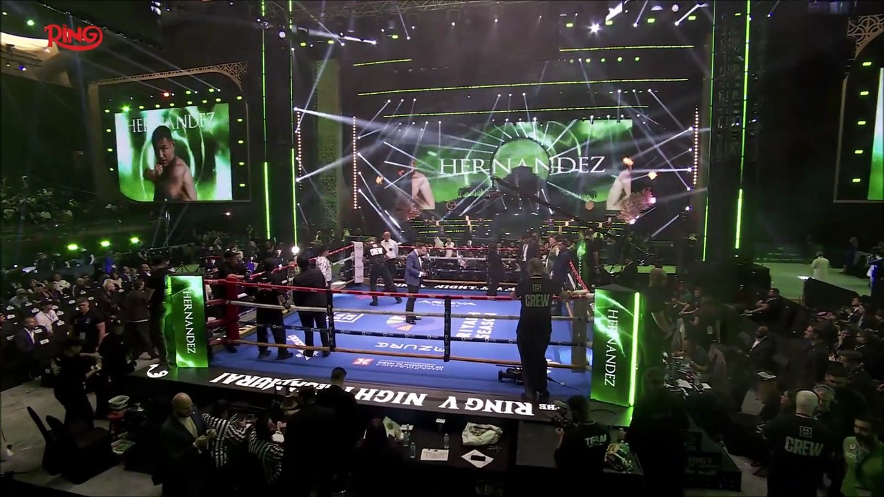 Junto Nakatani Vs Sebastian Hernandez Entrance