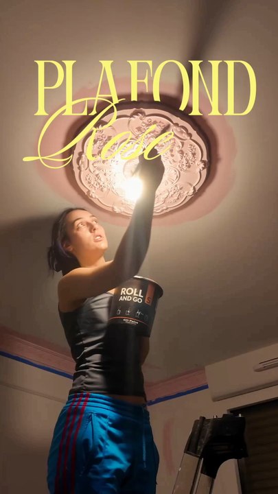 Un plafond ROSE !