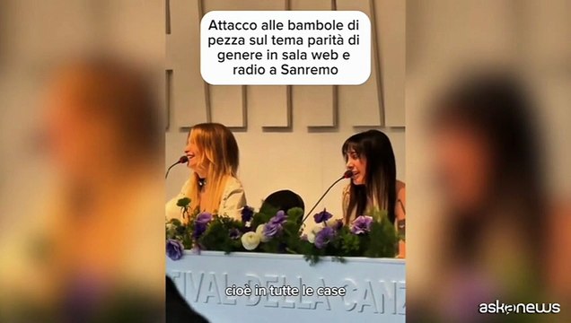 Sanremo, Bambole di Pezza, video virale di un attacco sul femminismo