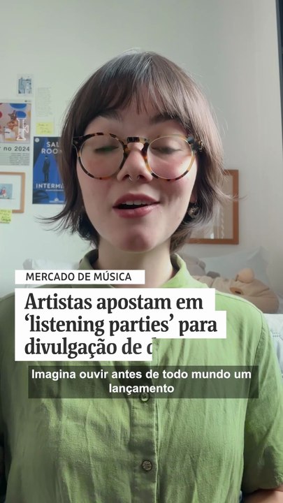 Artistas apostam em ‘listening parties’ para divulgação de discos