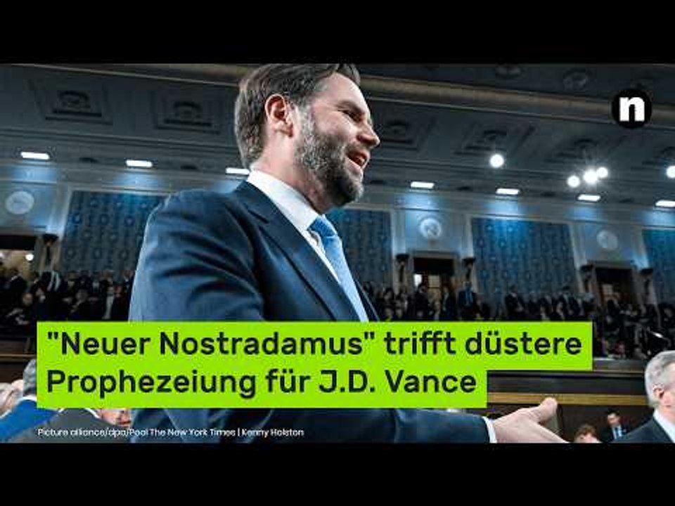 'Neuer Nostradamus' trifft düstere Prophezeiung für J.D. Vance